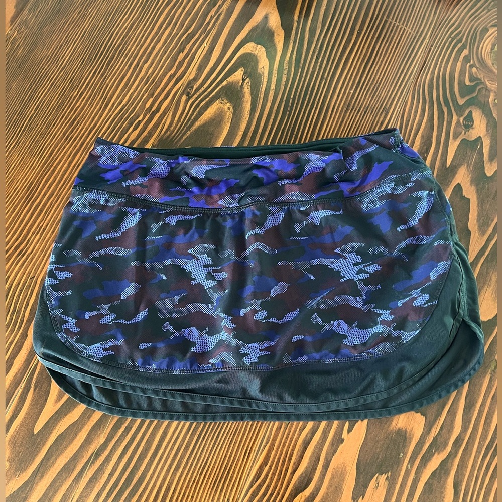 Lululemon Multi Colored Tennis Skirt.